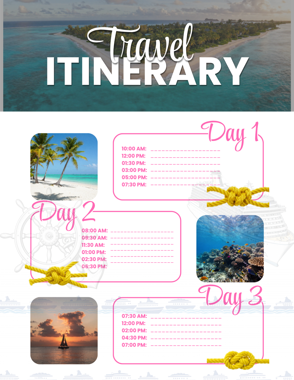 Deluxe Cruise Planner