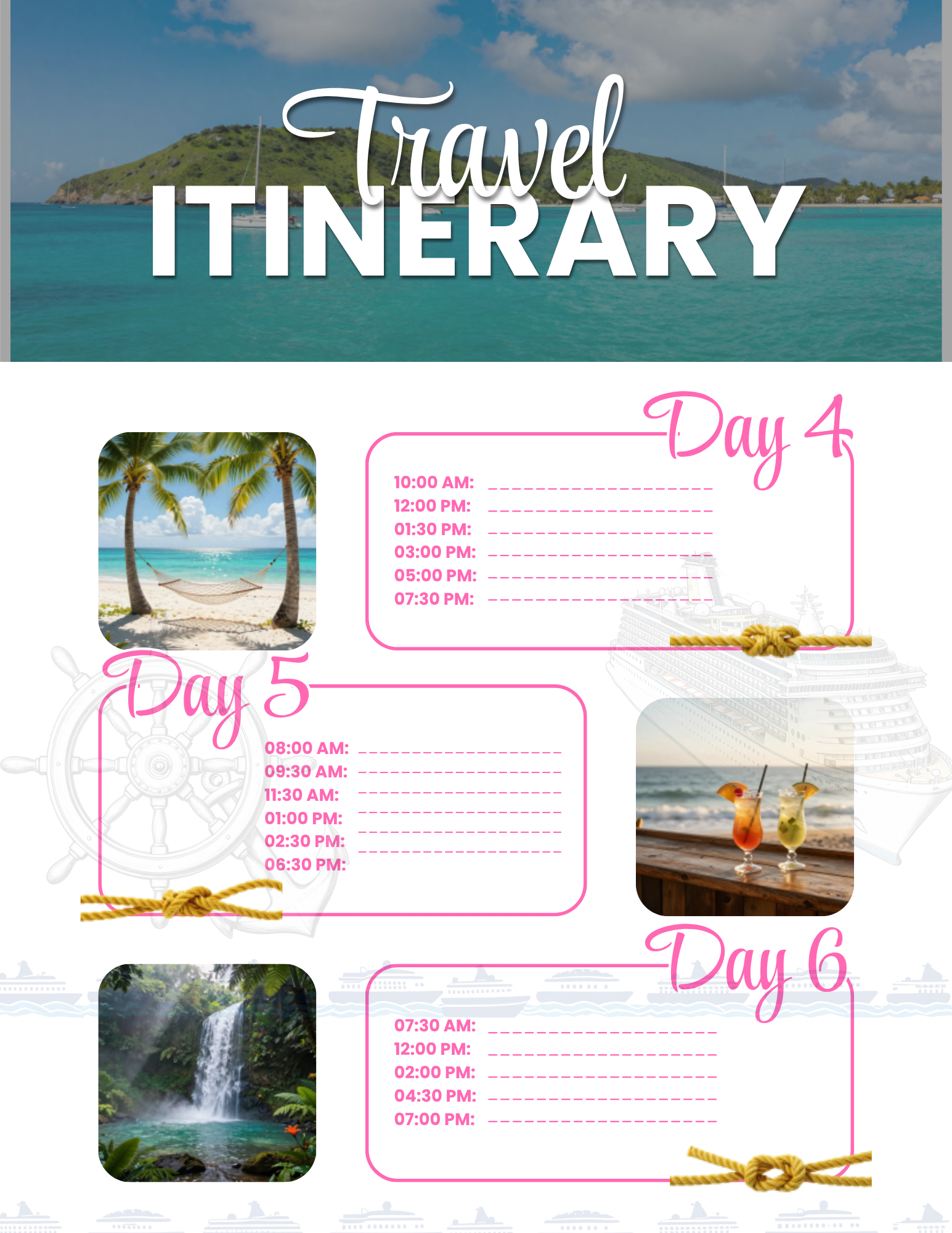 Deluxe Cruise Planner