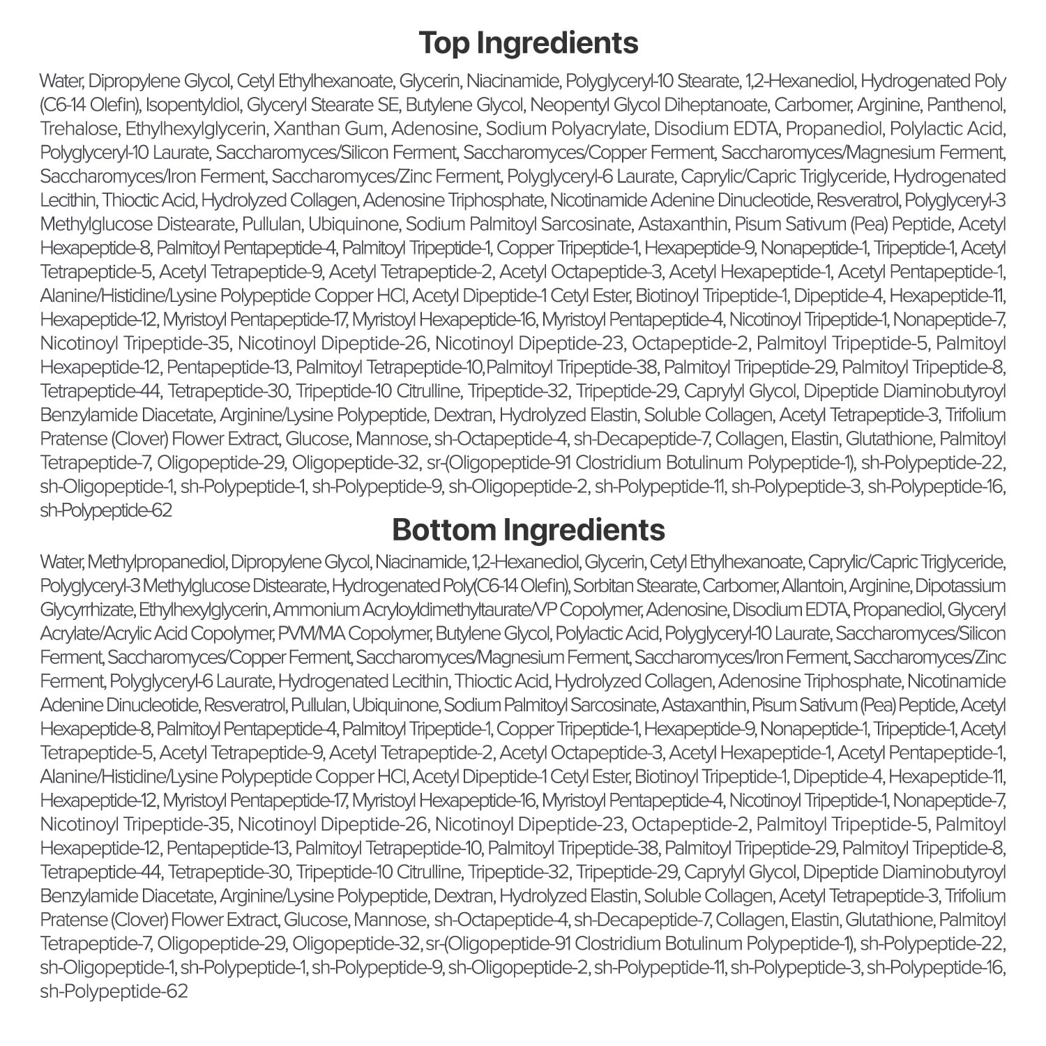 Numbuzin NAD+ BIO Lifting-sil Full Face Mask