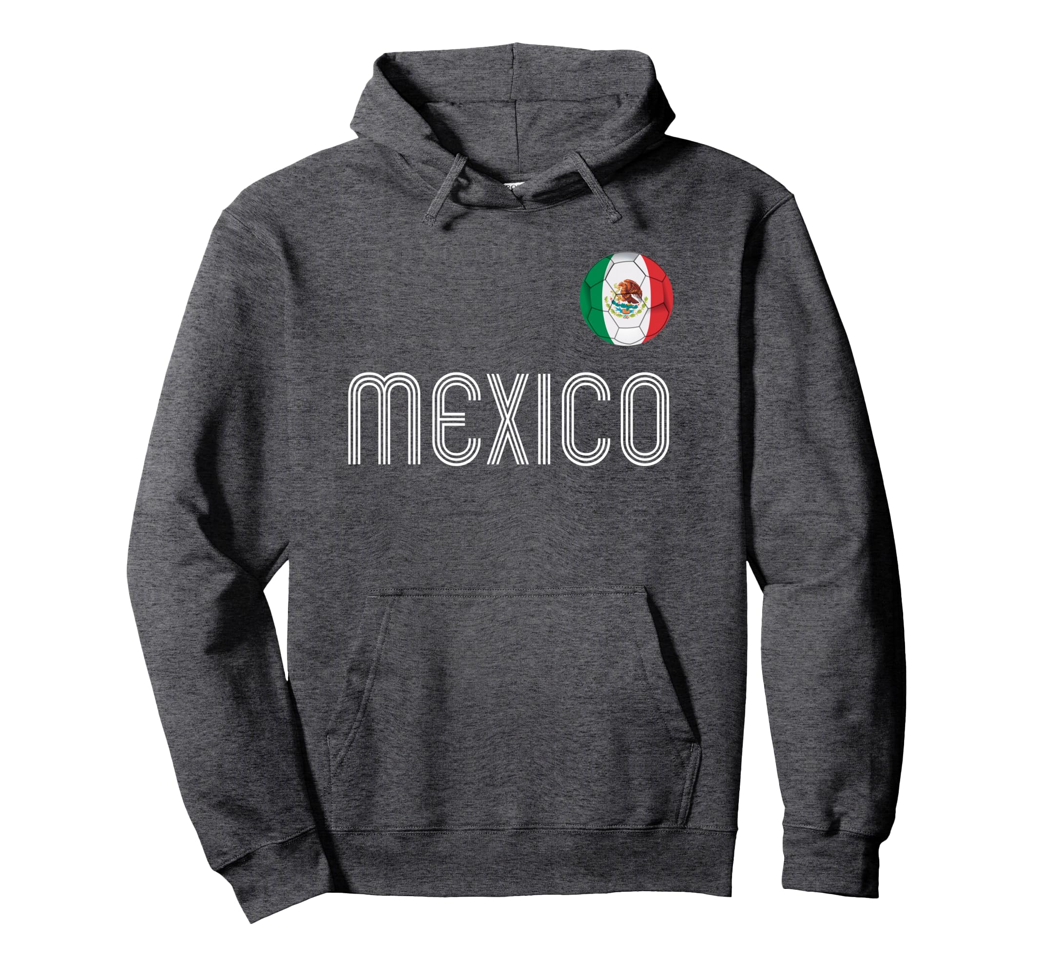 Mexico Soccer Fan Jersey Mexican Soccer Hoodie - Minimalist Print Unisex